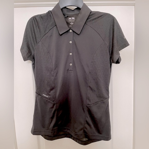 adidas Tops - Adidas ClimaCool polo golf shirt size Medium- black NWT 🎉Host Pick x2🎉